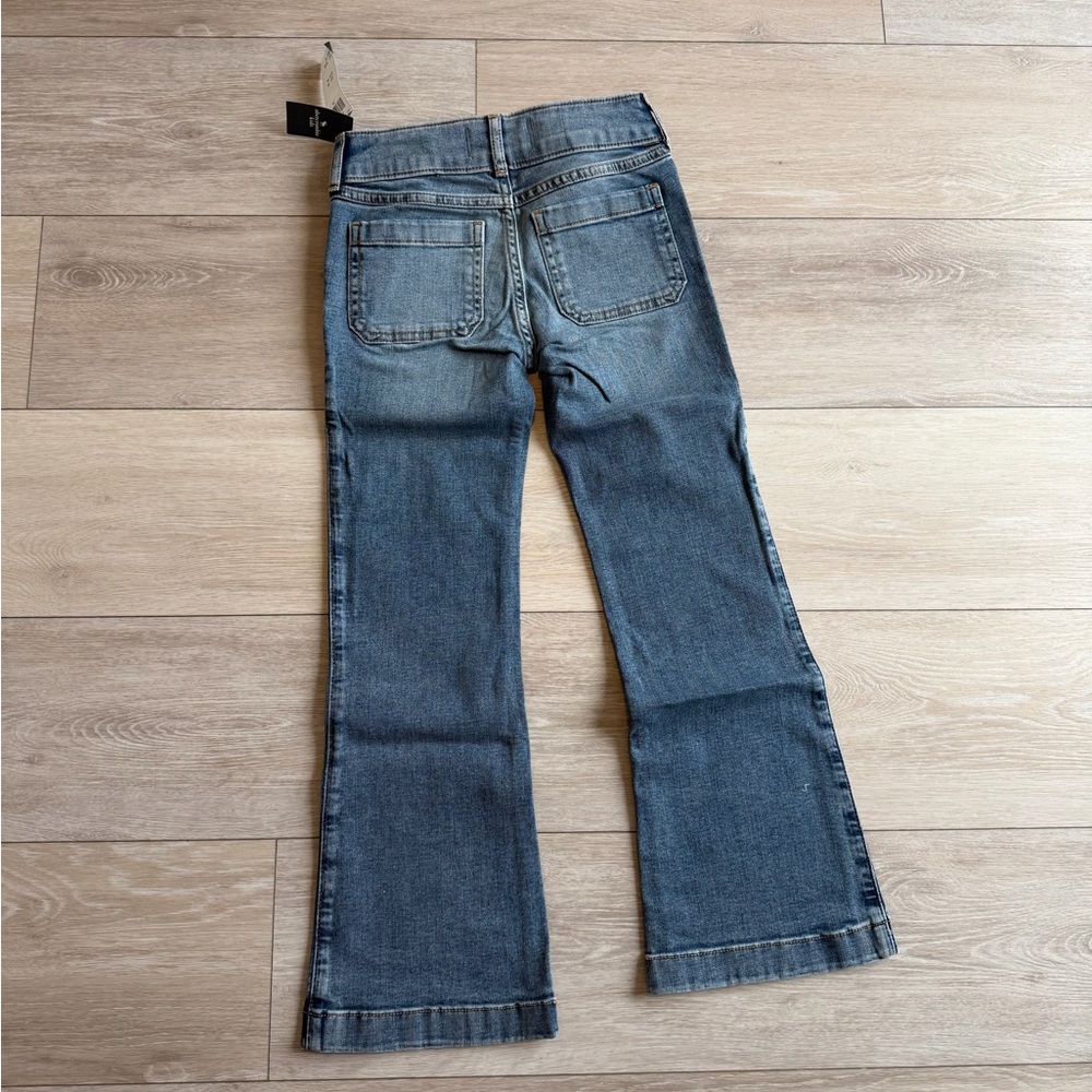 abercrombie kids boot jean low rise girls size 7/8 jeans - Picture 5 of 5